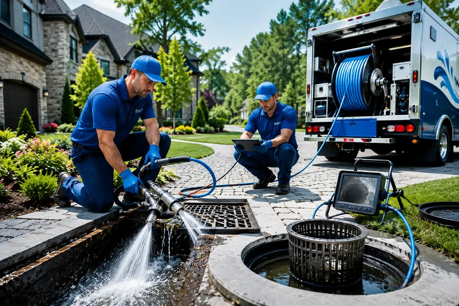 Local outdoor drain cleaning professionals in Alden, MI
